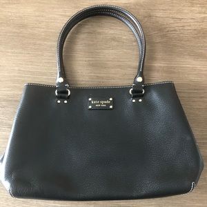 Kate spade black leather purse